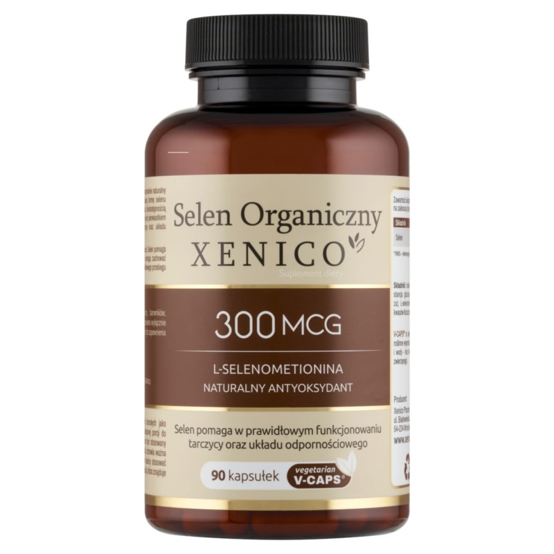 Selen Organiczny Xenico®, 90 kaps. Vcaps®