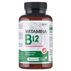 Witamina B12 Active, 90 kaps. Vcaps®