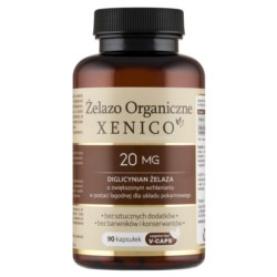 Żelazo Organiczne Xenico® 90 kaps. Vcaps®