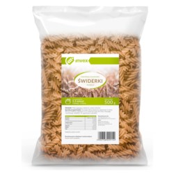 BIO invex Makaron płaskurka świderek 500 g