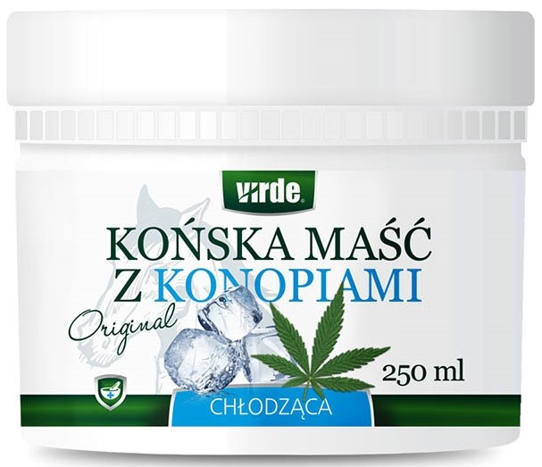 Virde Końska Maść Z Konopiami Chłodząca 250 Ml