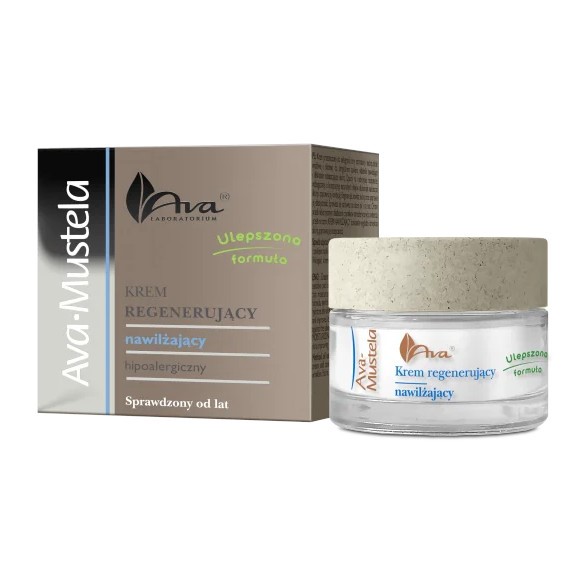 AVA Mustela Krem Regenerujący nawilżający 50 ml AVA Mustela Krem Regenerujący nawilżający 50 ml