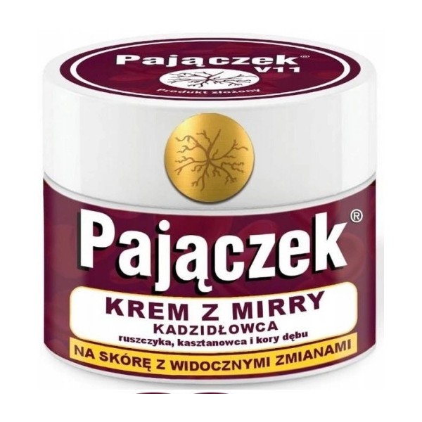 Asepta Pajączek krem z mirry kadzidłowca 50 ml Asepta Pajączek krem z mirry kadzidłowca 50 ml