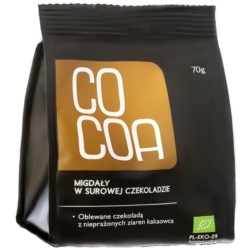Cocoa Migdały w surowej czekoladzie  BIO 70g
