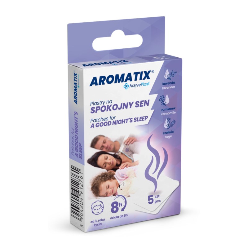 AROMATIX Plastry Na spokojny sen 5 szt