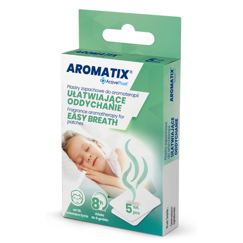 AROMATIX Plastry ułatwiające oddychanie 5 szt