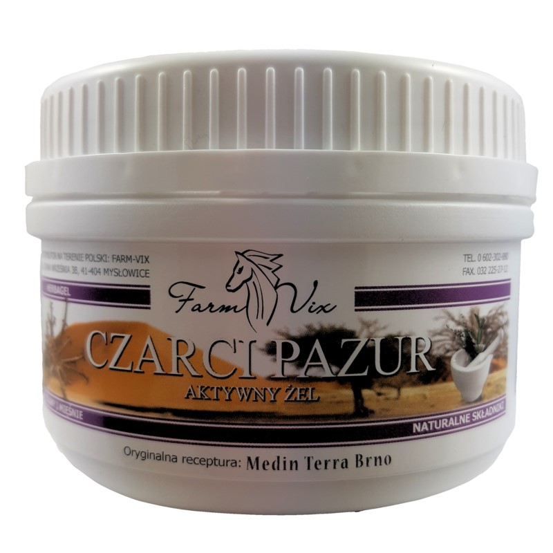 Farm-vix Czarci Pazur żel z żywokostem i MSM 350g