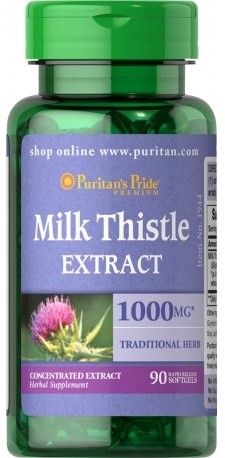 Puritans Pride Ostropest Plamisty 1000 90 Kap