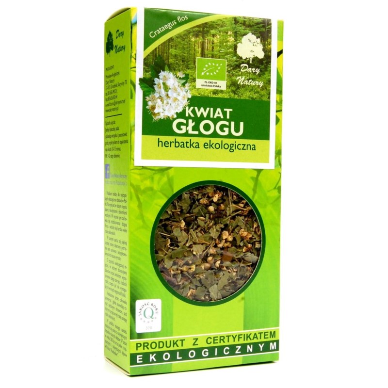 Dary Natury Głóg Kwiat Eko 50G Dary Natury Głóg Kwiat Eko 50G