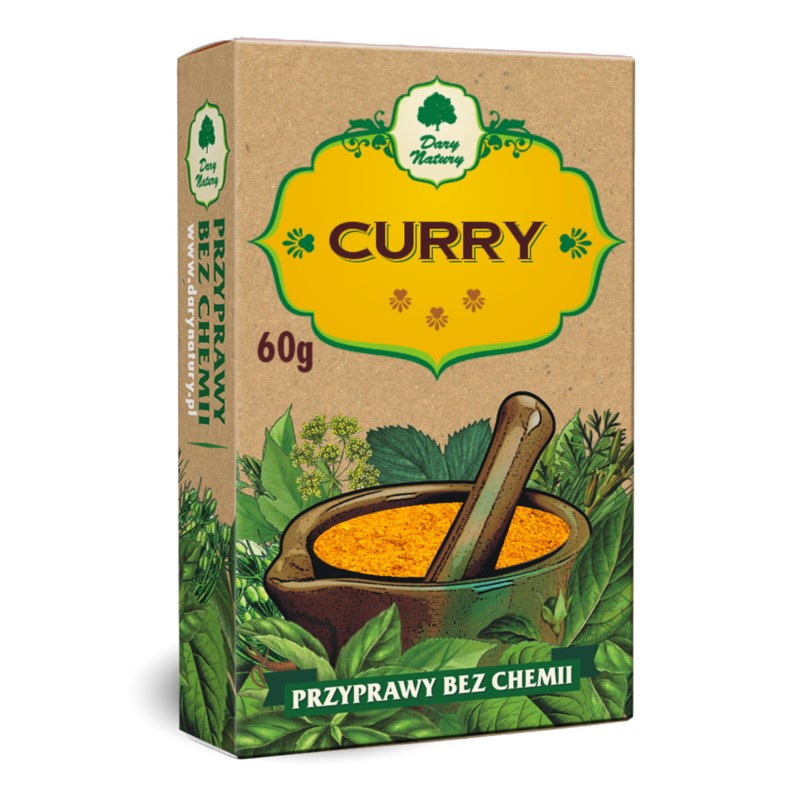 Dary Natury Curry 60G Działa Przeciwzapalnie