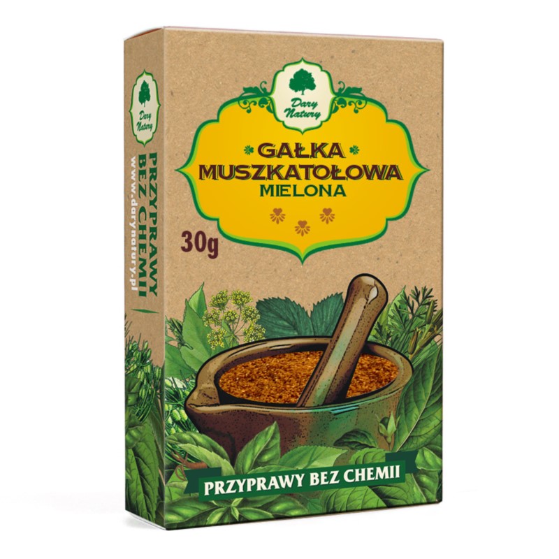 Dary Natury Gałka Muszkatołowa Mielona 30G