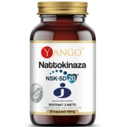 Yango Nattokinaza 410 mg ekstrakt z natto 30 k