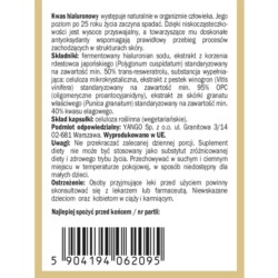 Yango Kwas Hialuronowy Pro-Beauty 90 Kaps.