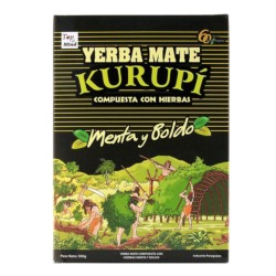 Yerba Mate Kurupi Compuesta con Hierbas 500 g