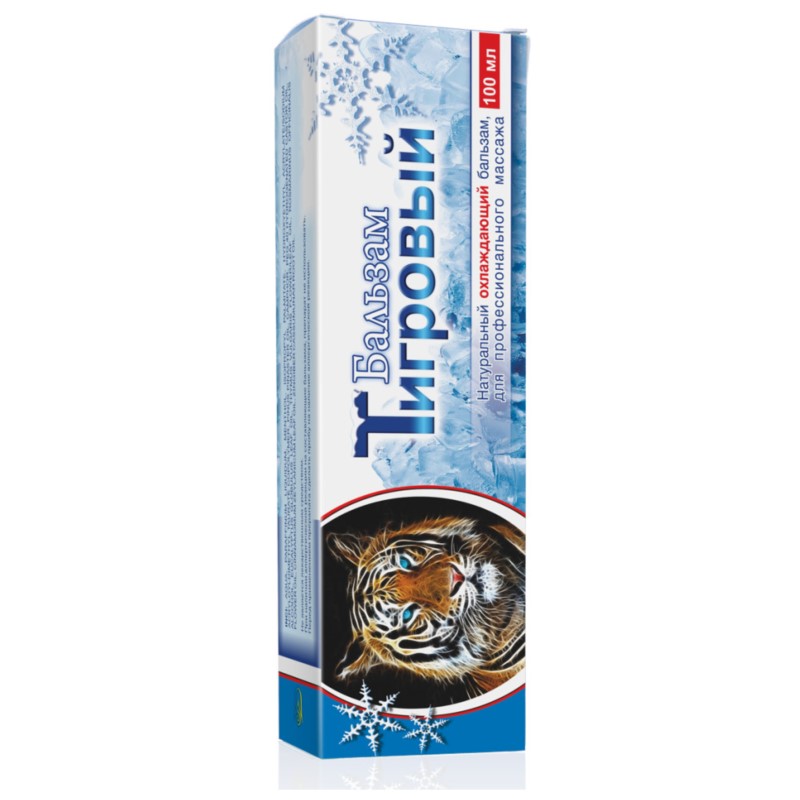 Ukraińskie Kosmetyki Maść Tygrysia z Mentolem 100