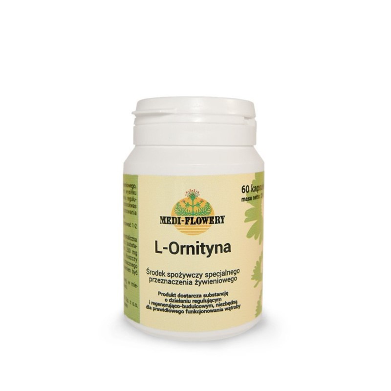 Medi-Flowery L-Ornityna 250 MG, 60 KAPS.