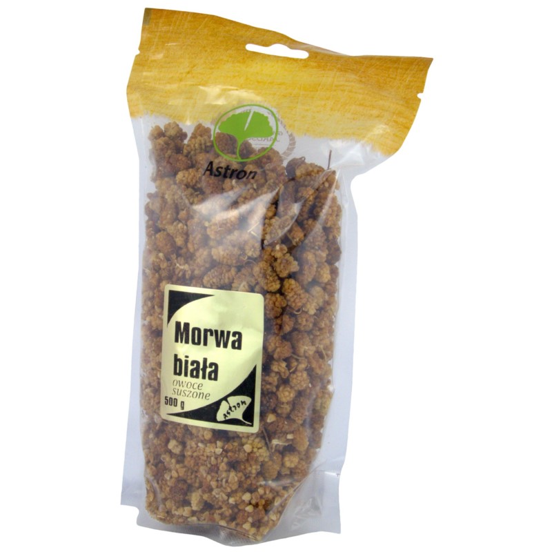 Astron Morwa Biała Suszone Owoce 500G