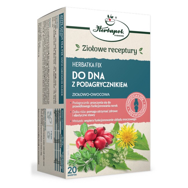 Herbapol Herbatka Fix Do Dna z podagrycznikiem 20