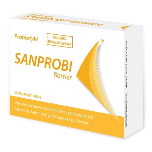 Sanprobi Barrier probiotyki 20 kapsułek Sanprobi Barrier probiotyki 20 kapsułek