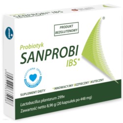 Sanprobi IBS probiotyki 20 kapsułek Sanprobi IBS probiotyki 20 kapsułek