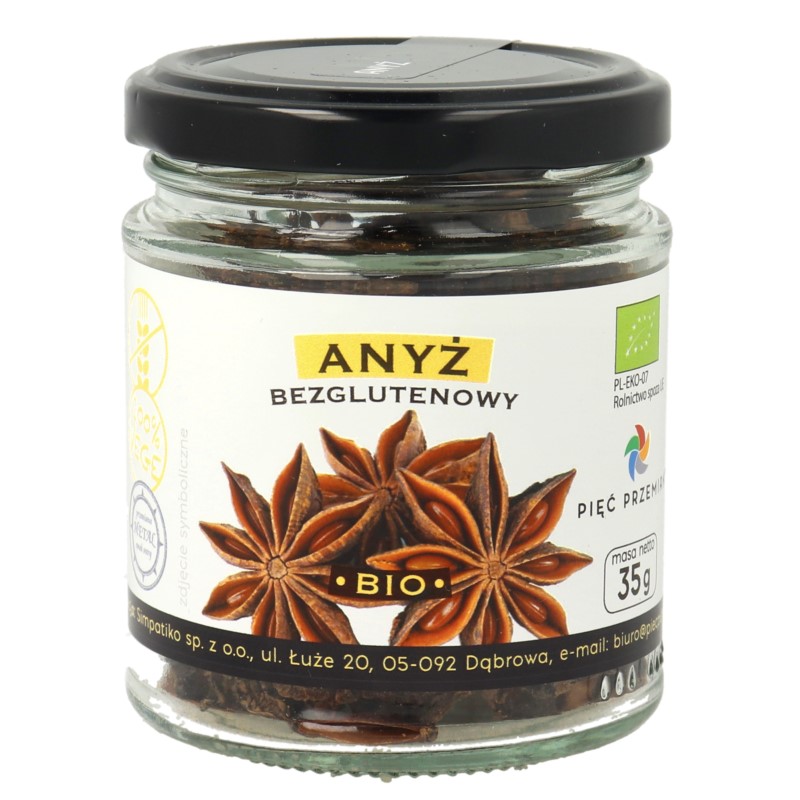 Pięć Przemian Anyż przyprawa BIO 35 g