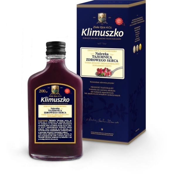 Klimuszko Nalewka Wspierająca  Pracę Serca 200 Ml