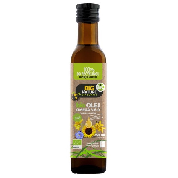 Big Nature Olej OMEGA 3-6-9 250 ml bio Big Nature Olej OMEGA 3-6-9 250 ml bio