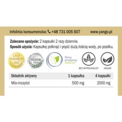 Yango Inozytol 590 mg 90  kap