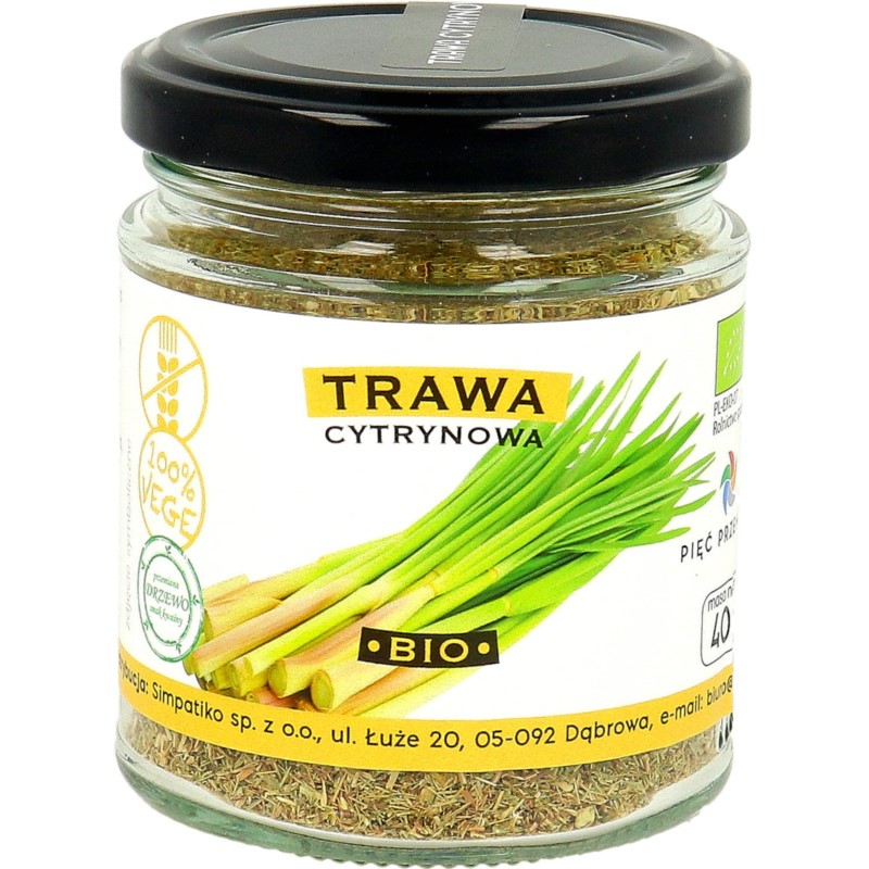 Pięć Przemian Trawa cytrynowa BIO 40 g