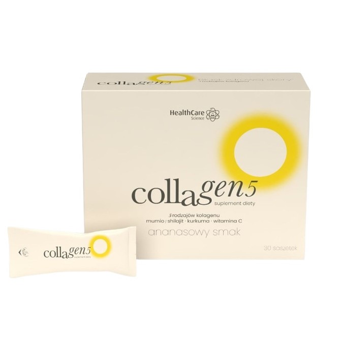 HealthCare Collagen5 5 rodzajów kolagenów 30 sasz.