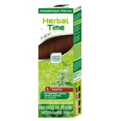 Herbal Time Naturalna Henna KASZTAN 75 ml Herbal Time Naturalna Henna KASZTAN 75 ml