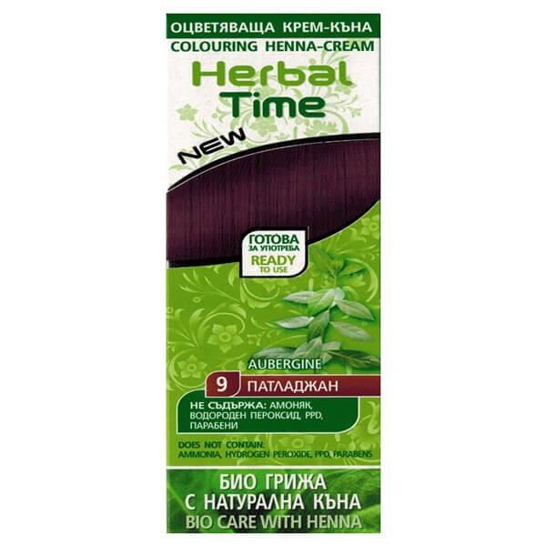 Herbal Time Naturalna Henna Bakłażan 75 ml
