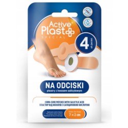 ActivePlast Plastry na odciski z kw. salicylowym