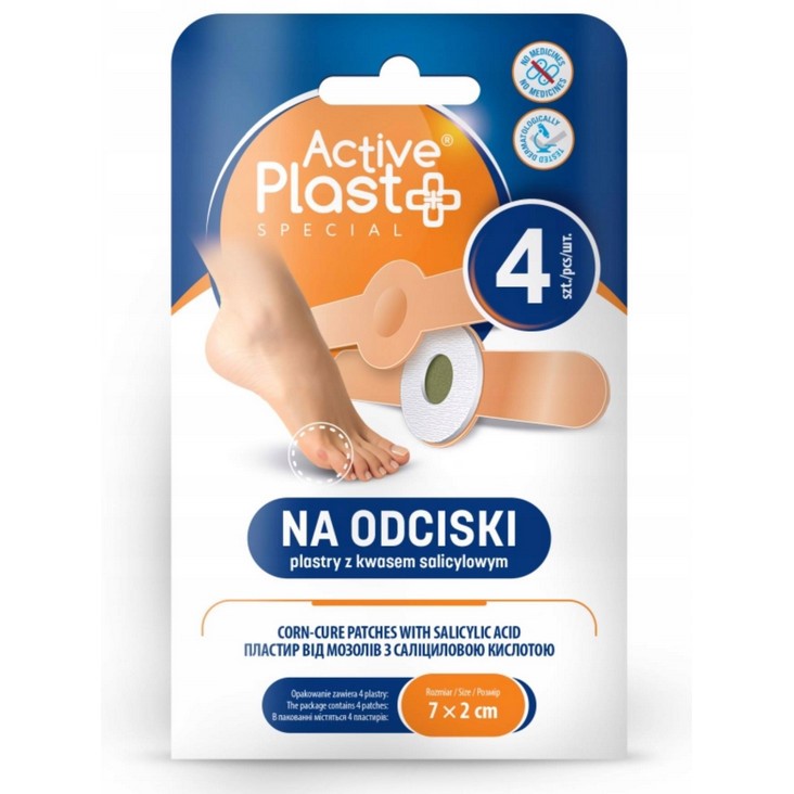 ActivePlast Plastry na odciski z kw. salicylowym ActivePlast Plastry na odciski z kw. salicylowym