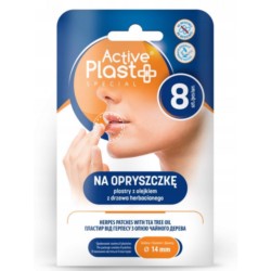 ActivePlast Plastry na opryszczkę 8 szt