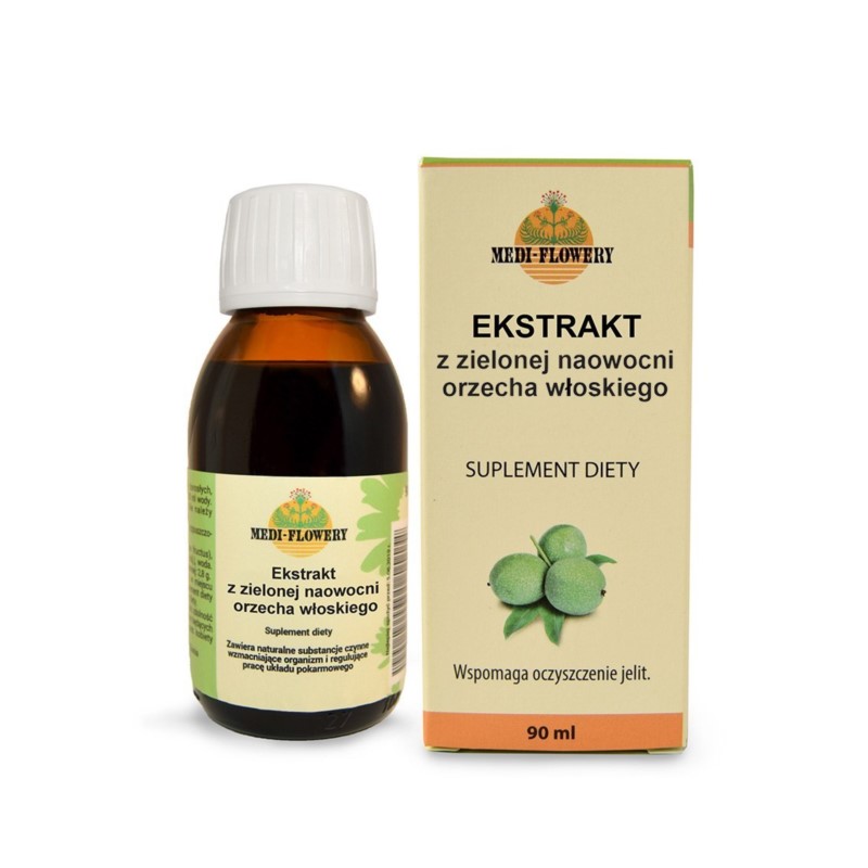 Medi-Flowery Ekstrakt z zielonego orzecha 90 ml