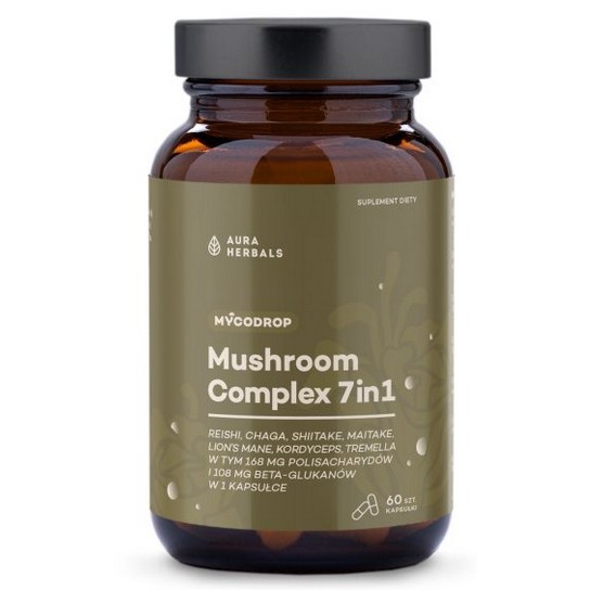 Aura Herbals Mushroom Complex 7 w 1 60 szt