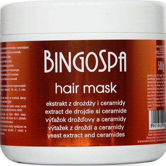 Bingospa Maska do włosów Ekstrakt Z Drożdży Bingospa Maska do włosów Ekstrakt Z Drożdży