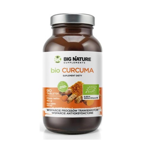 Big Nature Curcuma + PIPERINE BIO 90 t.