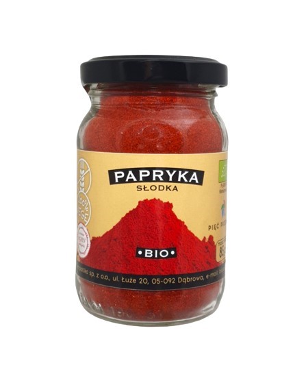 Pięć Przemian Papryka słodka mielona BIO 85 g