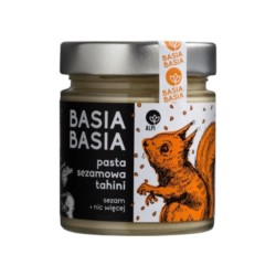Pięć Przemian Pasta sezamowa Tahini 210g Basia Pięć Przemian Pasta sezamowa Tahini 210g Basia