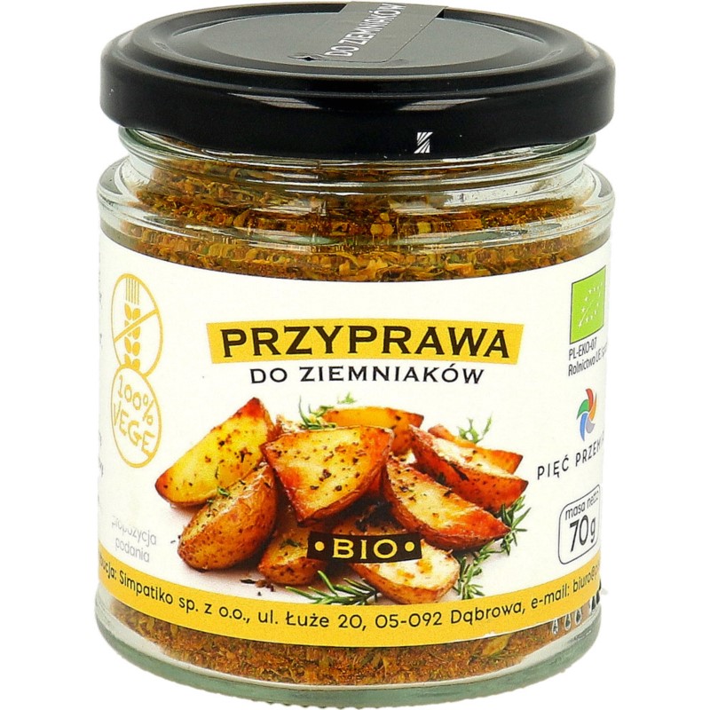 Pięć Przemian Przyprawa do ziemniaków BIO 70 g