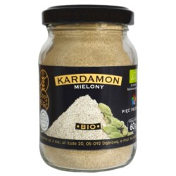 Pięć przemian Kardamon mielony 60 g bio Pięć przemian Kardamon mielony 60 g bio