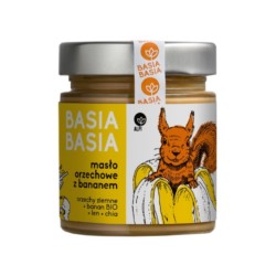 Pięć Przemian krem orzechowy z bananem 210g Basia Pięć Przemian krem orzechowy z bananem 210g Basia