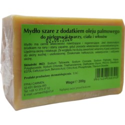 Carmen Mydło Szare Z Dodatk. Oleju Palmowego 200 G