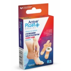 ActivePlast Plastry na odciski z kw. salicylowym