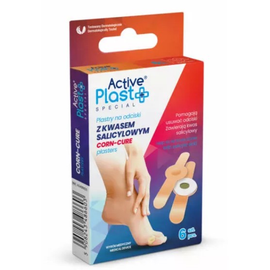 ActivePlast Plastry na odciski z kw. salicylowym ActivePlast Plastry na odciski z kw. salicylowym