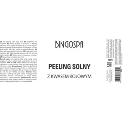Bingospa Peeling solny z kwasem kojowym 580 g