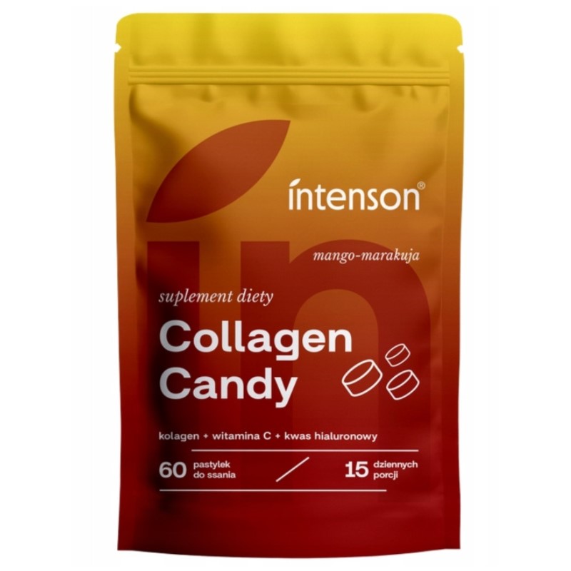 Intenson Collagen Candy Mango-Marakuja 60 tab. Intenson Collagen Candy Mango-Marakuja 60 tab.