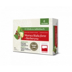 Colfarm Morwa Biała Forte plus Berberyna 60 Tabl. Colfarm Morwa Biała Forte plus Berberyna 60 Tabl.